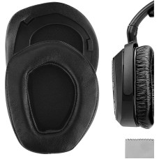 Geekria Elite Sheepskin Replacement Ear Pads for Sennheiser RS195 HDR195 RS185 HDR185 HDR175 RS175 HDR165 RS165 Headphone Ear Pads,Ear Cups Repair Parts (Black)