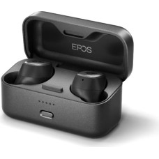 EPOS GTW 270 Wireless Hybrid Gaming Bluetooth Headphones In Ear, USB-C Dongle, Noise Reducing, Closed Design, Dual Microphones, Ergonomic, IPX 5 Waterproof, Charger, 20 Hours Playtime