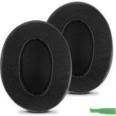 Geekria Comfort Mashup Replacement Ear Pads for ATH-M50, Bose QC25/QC35, Sony MDR 7506, Tutle Beach and Other Large or Mid-Sized Over-Ear Headphones (Extra Thick)