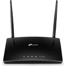 TP-Link AC750 4G LTE SIM Slot Unlocked Wi-Fi Dual Band Router, No Configuration Required, Fixed External Wi-Fi Antennas, UK Plug (Archer MR200)