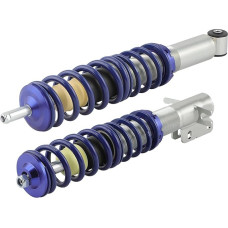 DGHBNP Luftpumpen LUFTFEDERBEIN Einstellbare Höhe Gewindefahrwerk Für VW Jetta Mk1 Absorber Frühling Stoßdämpfer Suspensionen