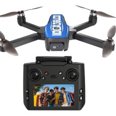 LE-IDEA dronas su 4K kamera pradedantiesiems, IDEA36LCD dronas su LCD ekranu, GPS