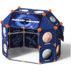 KOALA DIARY Astronomical Play Tent for Children, Space Discovery Tent with Constellations and Planets, Indoor/Outdoor 120 x 85 x 98 cm, from 3 Years