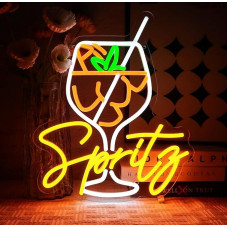 OYCGZV Cocktails Neon Sign Drink LED Neon Sign Wall Bar Neon Sign Drink LED Sign for Beer Bar Cafe Store Party Drink Shop Pub Club Decor Store Business Man Cave Playroom