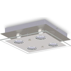 HiBay Modern LED Ceiling Light 4 Bulbs GU10 Ceiling Spotlight Ceiling Light 230 V for Bedroom Living Room Kitchen without Bulb