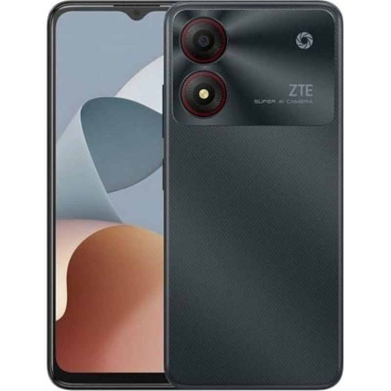ZTE Blade A34 6,6 colių aštuonių branduolių išmanusis telefonas 4GB RAM 64GB pilka