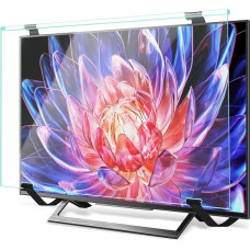 Ninonly 32 Inch TV Screen Protector - HD Clear Acrylic Protective Panel for TV with Corner Tripod/Wall Mount & Computer Monitors