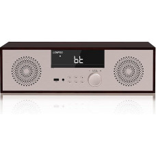LONPOO kompaktiška stereosistema su CD, 40 W Hi-Fi sistema Stereo sistema su CD, 