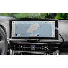 BSTW Tinka 2024 2025 Toyota C-HR Hybrid Plug-in Hybrid GR Sport Navigation Apsauginė plėvelė, 12,3 colių multimedijos ekrano nanoplastikinė ekrano apsauga 6H atspari įbrėžimams [2 vnt.]