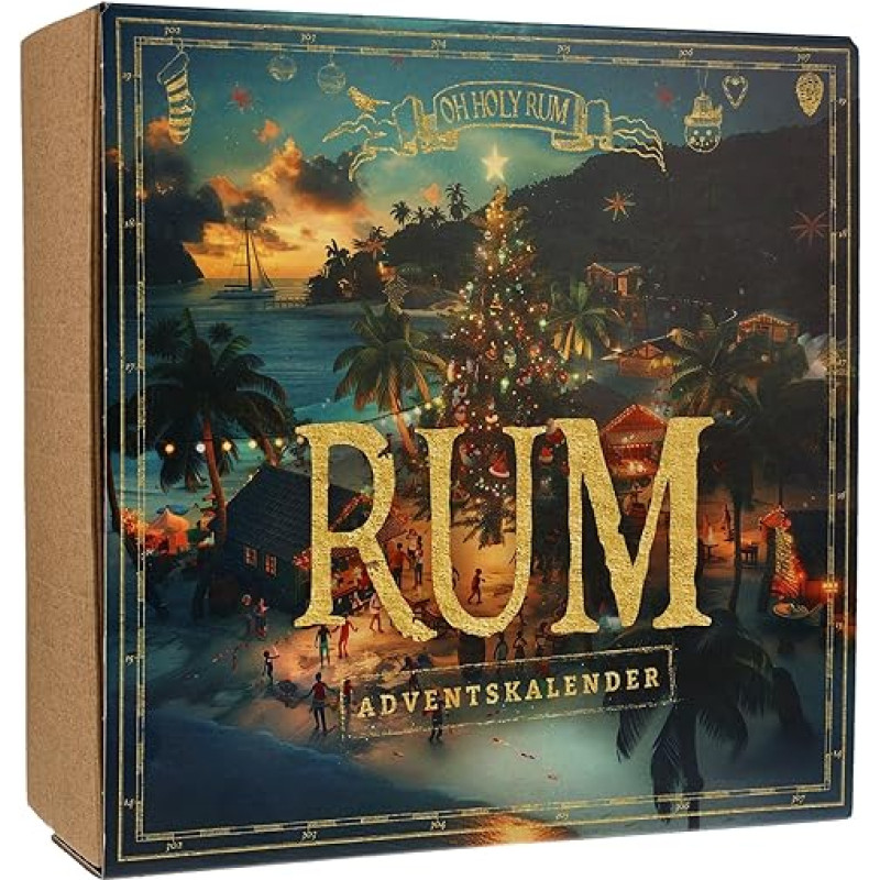 OH HOLY romo advento kalendorius 2024 43,5 % tūrio 24 x 0,02 l