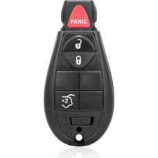Pakaitinis nuotolinio valdymo pultas Jeep Grand Cherokee 2008-2010 Commander 08-10 4 mygtukai su durų raktu IYZ-C01C