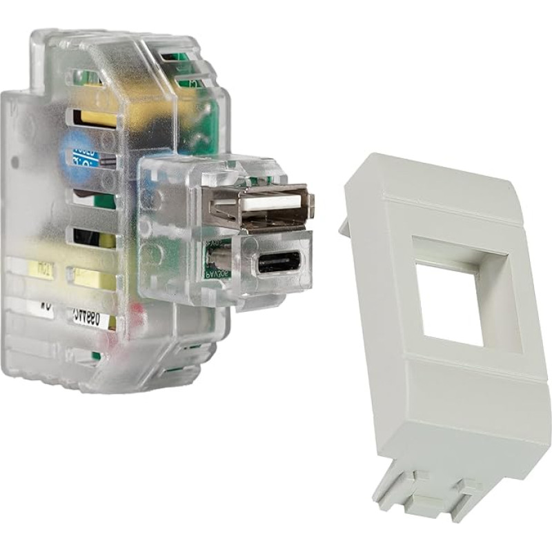 FANTON 82893-36 USB A+C 2,4 A integruota 