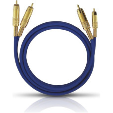 Oehlbach NF 1 Stereofoninio garso kabelio lizdas, mėlynas, 3 m, mėlynas