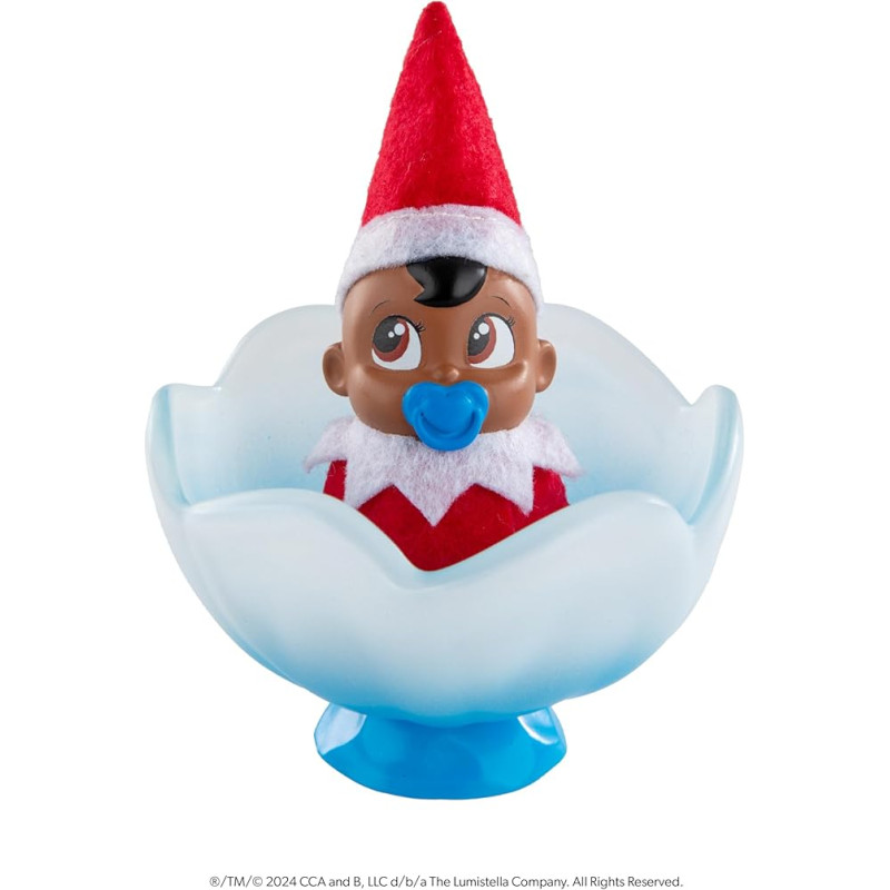 The Elf on The Shelf® Frost Pips® Mini Blooms Boy Blue Dummy Blue Frost Blossom kolekcionavimui ir žaidimui
