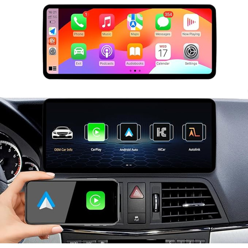 Itin plonas 12,3 colio jutiklinis ekranas, skirtas 