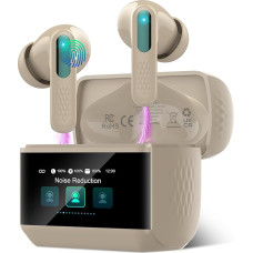 ZYHKON belaidės ausinės su išmaniuoju jutikliniu ekranu, 