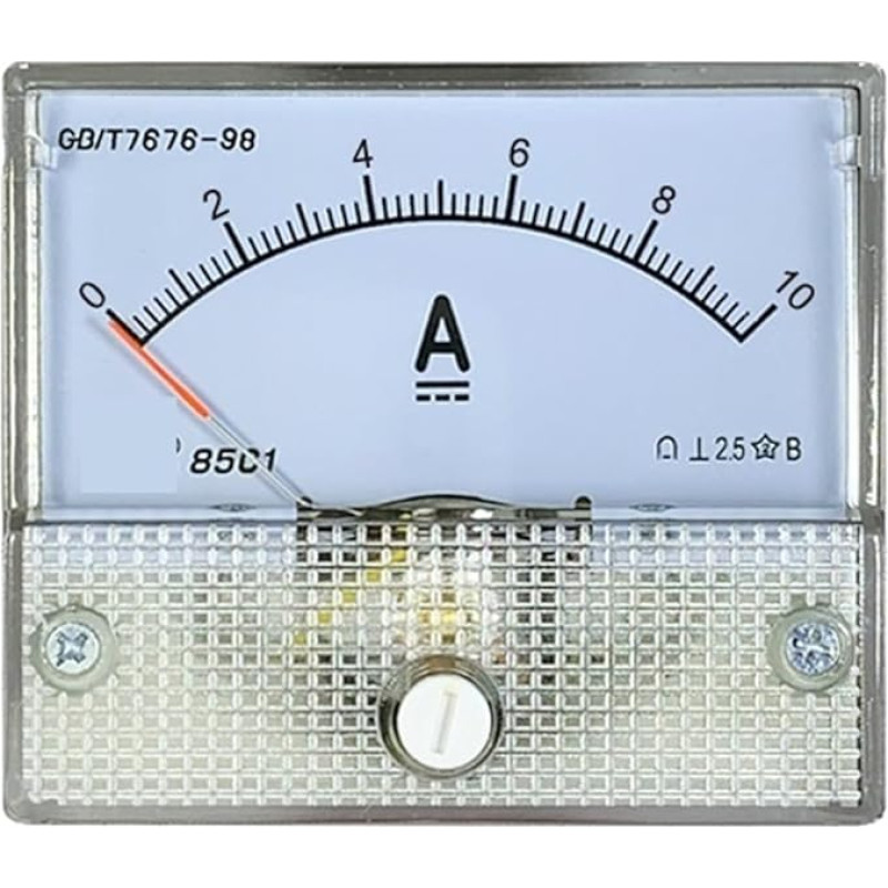 85c1-a 50ua/200MA/1A/2A/3A/5A/10A/15A/20A Analoginis skydelio stiprintuvo tiesioginis testeris Zeiger Strom (DC 20A)