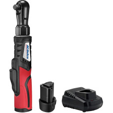 ACDelco ARW1210-4P G12 serijos ličio jonų 12 V (10,8 V) bešepetėlinis 1/2 colio akumuliatorinis suktuvas Elektrinių raktų rinkinys, įrankių rinkinys, įskaitant akumuliatorių ir įkroviklį