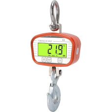 Skaitmeninė kranskala, 0,1 Kg Hohe Präzision Hochleistungs -Industrie -Hang -Skala mit Fernbedienung und Temperaturfeuchtigkeitsfunktion, Kg Lb N Viss Jin Einheit Änderung (1000KG)