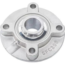 YUSKICCNE 1 STÜCKE SUCFC201 SUCFC202 SUCFC203 304 Edelstahl Äußere Gelenklager Diamant Gürtel Basis Einsatzlager(SUCFC205)