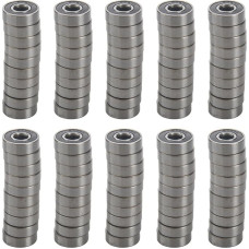 Janasiba 100Pcs Hochleistungs 8x22x7mm Kugellager 608-608RS Z R-228HH
