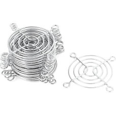 sourcing map 15pcs 60 mm Fan Grill Fan Cover Fan Finger Protection for Computer PC Cooling Fan