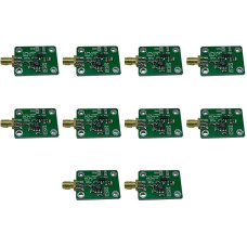 Booso 10X AD8307 HF-Leistungsmesser Logaritminis detektorius Leistungserkennung 1-600 MHz HF-Detektor-Leistungsmesser