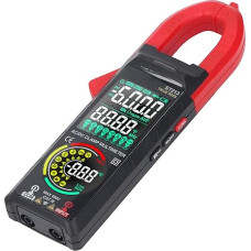 400A bekontaktis gnybtų srovės matuoklis, Amp įtampos testeris, ABS korpusas, skaitmeninis gnybtų multimetras
