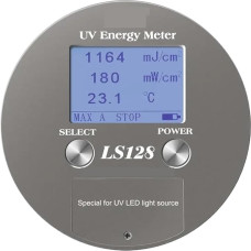 UV-Messgerät, LS128 UV-Energiezähler, UV-Power-Puck-Integrator mit Leistung, Temperaturkurve, Energie für 340 nm bis 420 nm, UV-LED, UV-Härtung, praktisch und langlebig