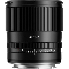 TTARTISAN 75 mm F2 fotoaparato objektyvas, skirtas L-mount, automatinis fokusavimas, pilno kadro portretinis objektyvas
