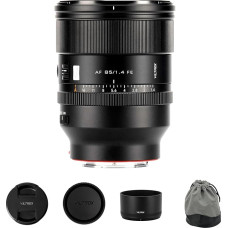 VILTROX 85 mm F1.4 Pro FE Full Format Lens Autofocus Large Aperture Portrait Lens with Hyper-VCM Motor Compatible with Sony E-Mount Cameras a7c, a7RII, a7RIII, a7RIV, a7SIII, a9, FX3, A1, A93, ZVE1