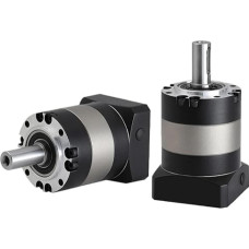 1 Stück Planetengetriebe für Nema 17 23 34 Drehzahlminderer Schrittmotor für Servomotor mit Flansch 40 60 80 90 110 130 180 mm (PLE042 8 mm Eingang, greičio santykis 100-1)
