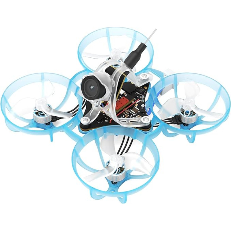 BETAFPV Air65 bešepetėlinis Whoop Quadcopter, 1S ultralengvas 65 mm mikro RC dronas su G473 5-in-1 Air Brushless FC, C03 FPV kamera, 0702SE Ⅱ 27000KV varikliai, ELRS imtuvas vidaus lauko FPV lenktynėms