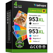 Washope 8710 daugiafunkcinis spausdintuvas su rašalu, skeneriu, kopijavimo aparatu, faksu, 