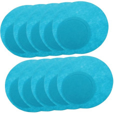 VICASKY 24 Stück Teiliges Filz Geschirrtrenner Topf Pfannenschutz Flexible Filzplatten Trenner Kratzfest und Stapelbar Individuell Zuschneidbar für Porzellan Vielseitig Einsetzbar