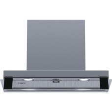 Candy CPY6MXVGG 60cm 3 Power Levels 620M3/H Integrated Cooker Hood Check Valve Carbon Filter Aluminium Grease Filter LED Lighting 69dB Stainless Steel