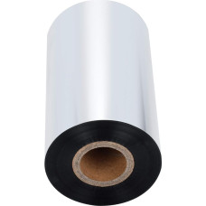 FEIXIU terminio perkėlimo juosta - 110 mm x 300 m juoda vaško dervos juosta su 1 colio šerdimi, skirta 