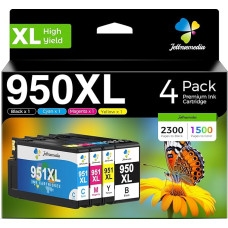 950XL 951XL daugiapakopės spausdintuvo kasetės suderinamos su HP 950 951 XL daugiapakopėmis kasetėmis Officejet Pro 8100 8610 8600 8615 8620 8600 8630 8640 8660 8625 251dw 271dw 2766 dw (Noir Cyan Magenta Jaune)