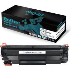 BeOne 1 x CF283A tonerio kasetė, skirta pakeisti 83A CF283A tonerį, skirtą Laserjet Pro M201dw M201n Laserjet Pro MFP M225dn M225dw M125a M125rnw M125nw MFP M127fn M127fp M127fs M127fw (1 juodas)