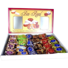 Mantecados, Polvorones ir Alfajores - kepiniai iš Ispanijos su riebalais ir migdolais, kalėdiniai kepiniai (Navidad), 600 g