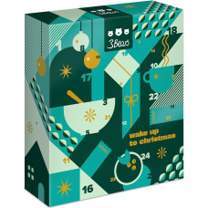 3Bears Advent Calendar 2025 - 24 Surprises for Breakfast & Snacks - With Partner Highlights & Special Edition Overnight Oats Glass - For Men & Women - 100% Vegan - Strictly Limited