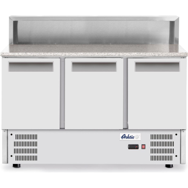 Arktic 3 durų šaldomasis stalas su prailginimu ir granito stalviršiu 8x GN1/6 368 l - Hendi 236215