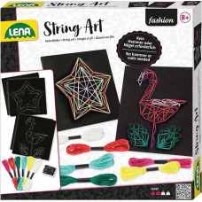 Lena String Art Flamingas ir žvaigždė Spalvinga