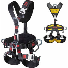 Viso kūno laipiojimo diržai Reguliuojamas sustiprintas išplėstas juosmens apsauga laipiojimo medžių alpinizmo ugniagesių brigados gelbėjimo dideliame aukštyje CE sertifikavimas