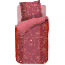 Pip Studio Isola Patalynė Pink Beige Percale Augalai Paparčiai Palmės Gėlės Gėlės Figūros Arklys Dydis: 135 cm x 200 cm