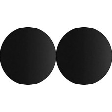 BBQ Grill Mat, Round Baking Mat, 2 Pieces, Round Teflon Grill Mat for Gas Grill, Charcoal, Weber Grills (40 cm)