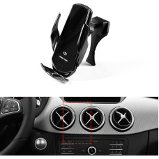 HLMNAKE ABS Mobile Phone Holder for Mercedes Benz Car Mobile Phone Holder (B Class 2012-2019)