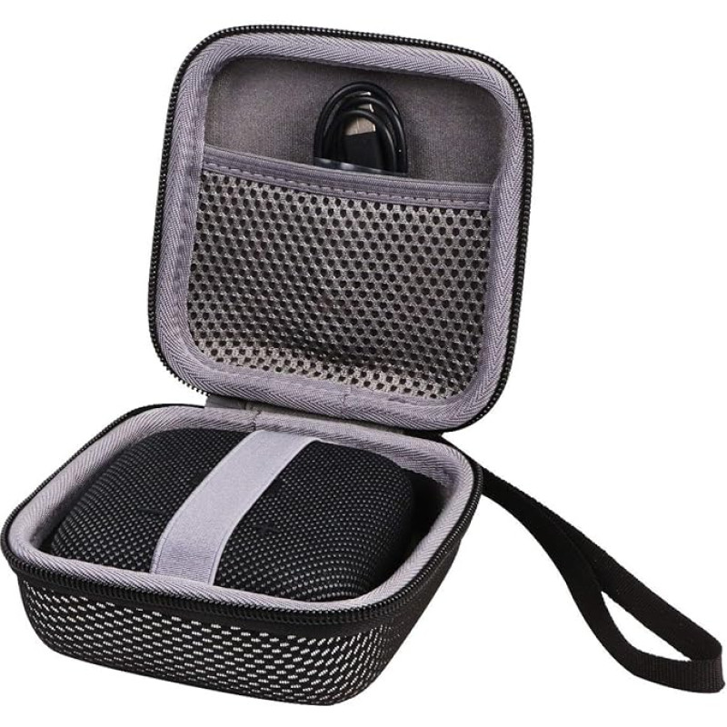 Aenllosi Hard Case for Tribit StormBox Micro 2/1 Bluetooth Speaker (Black, Bag Only)