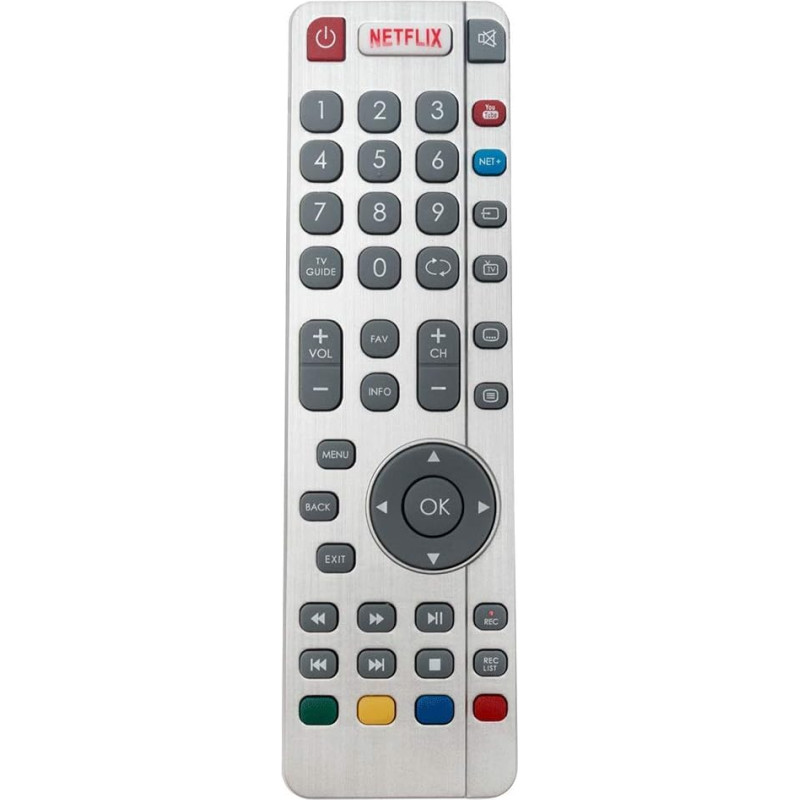 VINABTY SHWRMC0116 Remote Control for Sharp SHW/RMC/0116 TV IC65CUG8052E LC-49CUG8062 LC-49CUG8062E LC-32CHG6242E LC32CHG6021K