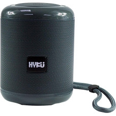 HYKU - 519 Portable Bluetooth Speaker with Hands-Free Microphone, Waterproof and FM Radio Function (Grey)